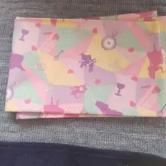 カラフル幾何学模様 綿生地