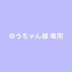 ゆうちゃん様 専用