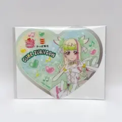 キミとアイドルプリキュア♪ かっぱ寿司　ハートクリアコースター　キュアズキューン