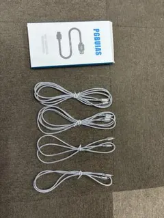 USB Type C ケーブル 【4本セット 1m+1m+2m+2m】
