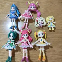 プリキュア フィギュア 7体セット　まとめて　Yes!プリキュア5 GoGo