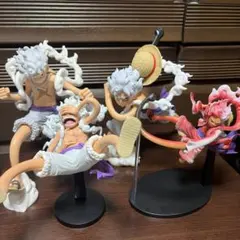 ルフィ　ニカ　ワンピース　フィギュア　グランディスタ　キングオブアーティスト4体