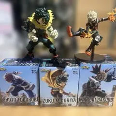 僕のヒーローアカデミア　フィギュア　クロスリンク　デク　爆豪勝己　轟焦凍