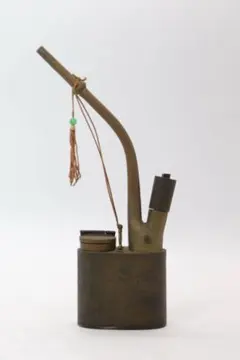 中国 水パイプ 喫煙具 水煙管 水煙草 古玩 骨董品 アンティーク 真鍮