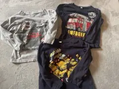 はたらくくるま　長袖T 3枚セット