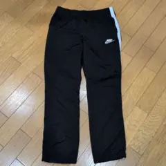 Nike ジャージパンツ 黒 サイドストライプ
