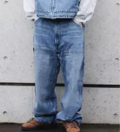 30インチKAWASHIMA TAKAHIROリーバイス568ルーズダブルニー