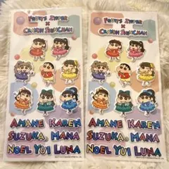 FRUITSZIPPER クレヨンしんちゃん　シール　2点セット