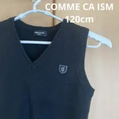 COMME CA ISM キッズ ベスト ブラック 120A