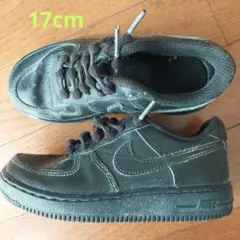 NIKE FORCE 1 ブラック スニーカー 17cm