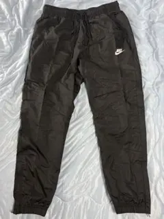 NIKE ナイキ ナイロンパンツ トラックパンツ 裾ジップ ブラック L