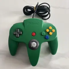 NINTENDO64 コントローラー グリーン 本体