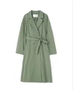 NATURAL BEAUTY BASIC チェスターコート グリーン Lサイズ
