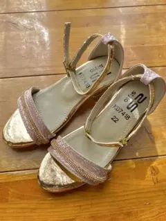 子ども用　ヒールサンダル