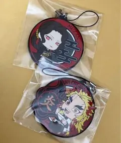 鬼滅の刃　一番くじ　鬼舞辻無惨　煉獄杏寿郎　ラバーストラップ