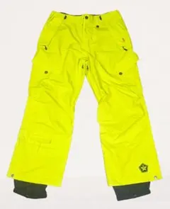 SESSIONS メンズ スノーボード／スキーパンツ L イエローフルオ