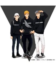 ハイキュー‼︎ wego コラボ　スウェット　パーカー　東武動物公園　稲荷崎　M