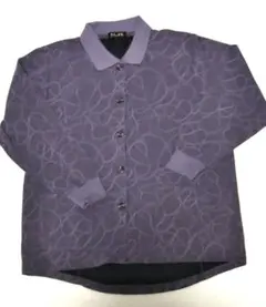 スウェット生地 ポロシャツ