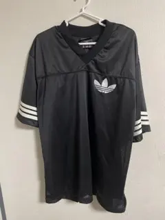 adidas メンズ 半袖 メッシュ Tシャツ ブラック Lサイズのサムネイル