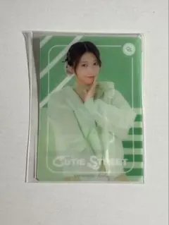 CUTIE STREET 板倉可奈 すきくじ クリアカード トレカ