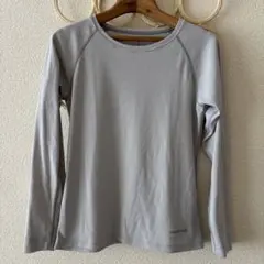 mont-bell WIC.フィット ロングスリーブT グレー　Mのサムネイル