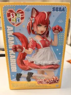 赤見かるびの お笑いかるび塾 ちょこのせプレミアムフィギュア 空箱