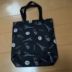 高島屋オリジナルFAUCHON フォション トートバッグ ブラック