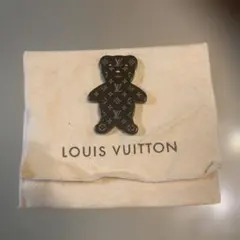 LOUISVUITTONルイヴィトンモノグラムクマ ブローチ ルイヴィトンブロッシュ ヌヌール テディベアセット 2006年限定 茶