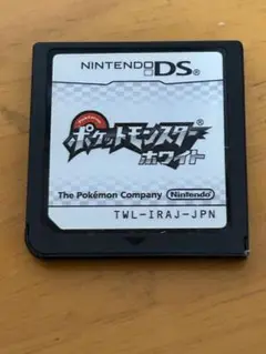 DS ポケットモンスター　ホワイト