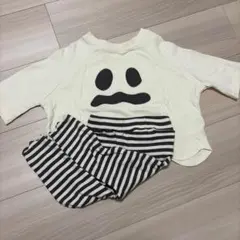 バースデイ　テータテート　おばけトップス　ボトムス　2枚セット　80