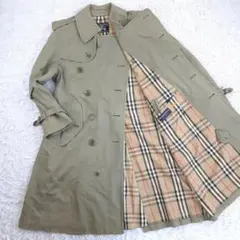 美品◎Burberry's バーバリーズ トレンチコート 内部ノバチェック 英製