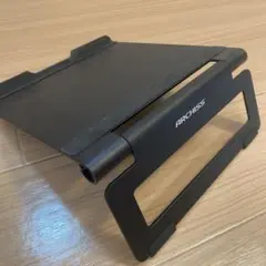 ARCHISS 折りたたみ式パソコンスタンド ブラック 金属製