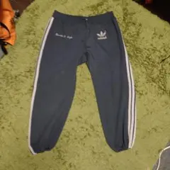 80s adidas ジョガーパンツ ダークグレーUSA製