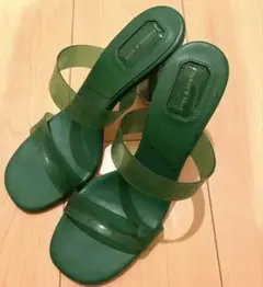 Charles & keith ストラップヒールサンダル ミュール　春夏のサムネイル