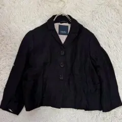 'S MaxMara ジャケット ブラック 42 オフィス ビジネス 上品のサムネイル