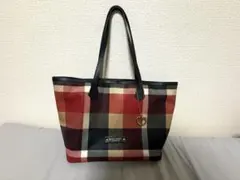 BLUE LABEL チェック柄トートバッグ