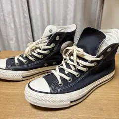 converse ハイカットスニーカー　ネイビー　24.5cm