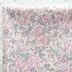 フェリシテ　ライラック　輸入リバティタナローン　30cm×50cm