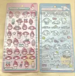 【新品 正規品】シナモロール　マイメロディ　ボンボンドロップシール　サンリオ