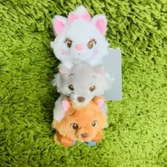 おしゃれキャット　ぬいぐるみキーチェーン　マリー　ベルリオーズ　トゥルーズ