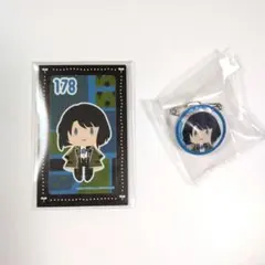 刀剣乱舞 御伴散歩 ぽちくじ クリアバッジ くじ半券 松井江