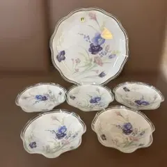 fc ガラス皿 6枚セット