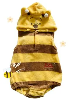 ベビーロンパース プーさん着ぐるみ 80サイズ