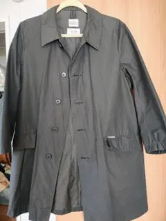 KEMPEL ステンカラーコート 46 黒