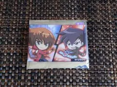 遊戯王 十代 万丈目 ふぉーちゅん 缶バッジ 決闘ver. 中外鉱業 遊戯王GX