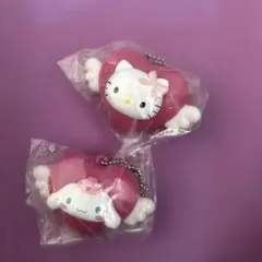 サンリオ　ガチャ　ハローキティシナモロール　夢見るエンジェルライトスイング