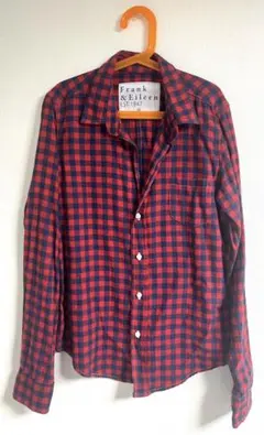 フランクアンドアイリーン　チェックシャツ