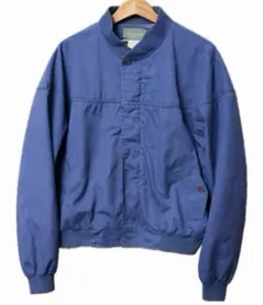 HILL & ARCHER ダービージャケット ブルゾン ブルー 短丈 古着