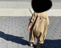 I Love My Mummy ベージュオーバーオール　総丈約70センチ