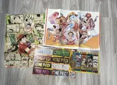 ワンピース　特典　しおり　ポスター